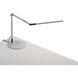 Z-Bar Mini 12.7 inch 5.00 watt Silver Desk Lamp Portable Light